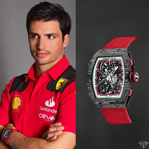 carlos sainz richard mille|carlos sainz ferrari.